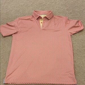 Men's Patterned Polo Shirt